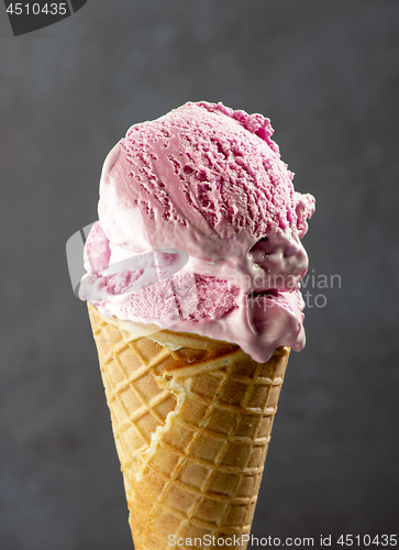 Image of cherry ice cream