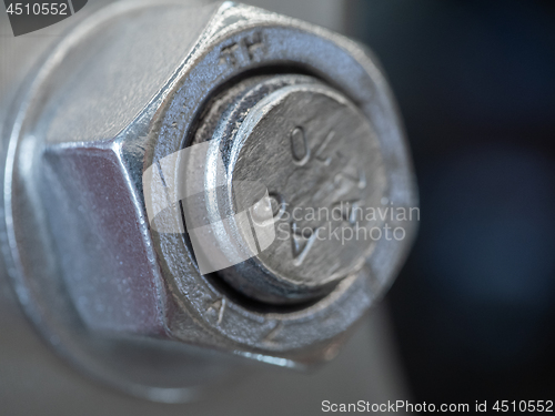 Image of Stainless steel nut and bolt