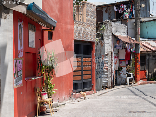 Image of Back alley in downtown Manila