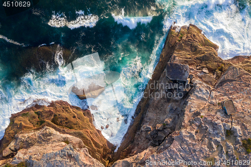 Image of East Sydney headland cliffs coastline