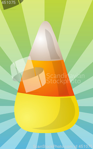 Image of Candy corn illustration