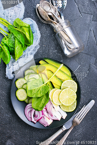 Image of green food