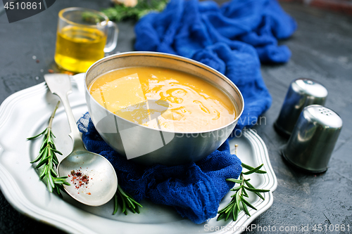Image of pumpkin soup