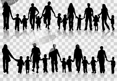 Image of Collect family silhouettes