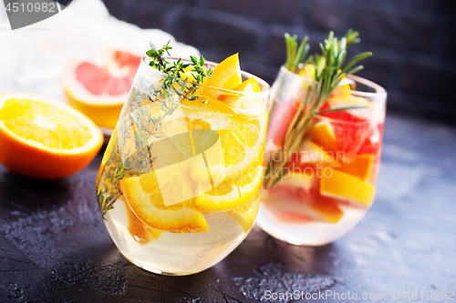 Image of Drink with citrus