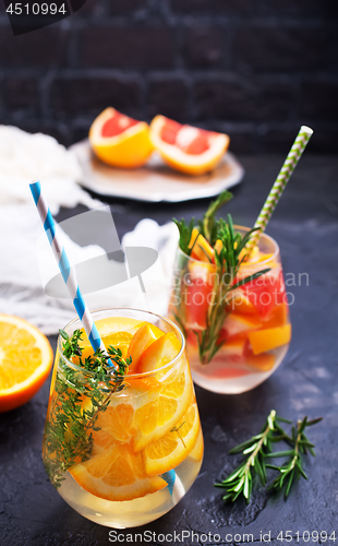 Image of Drink with citrus