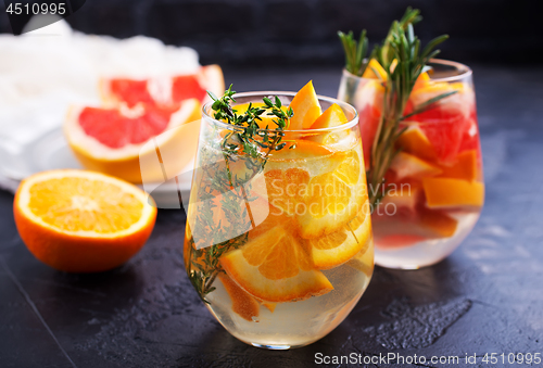 Image of Drink with citrus