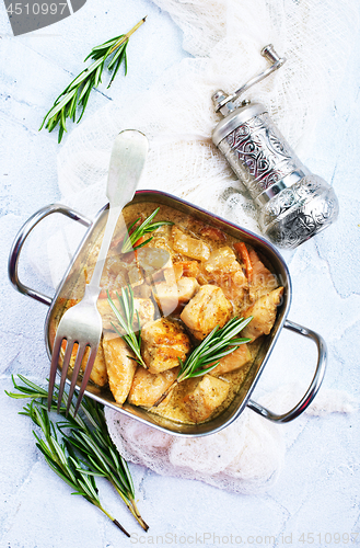 Image of chicken curry