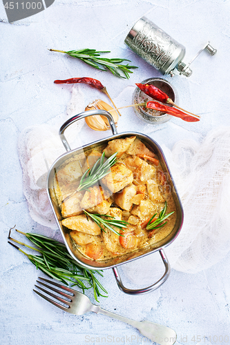 Image of chicken curry