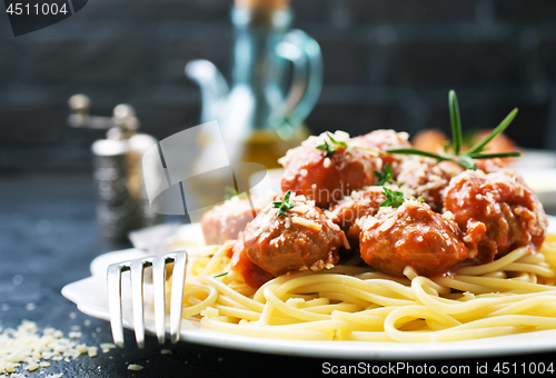 Image of  SaveDownload Previewspaghetti and meat balls