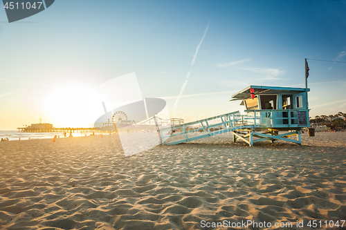 Image of Sunset in Santa Monica