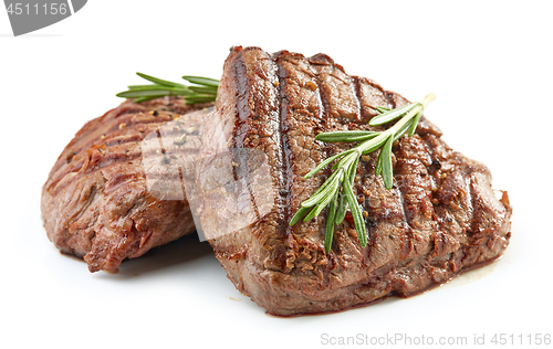 Image of grilled beef fillet steak meat