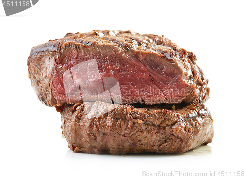 Image of grilled beef fillet steak meat