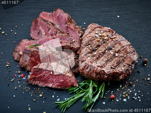 Image of grilled beef fillet steak meat