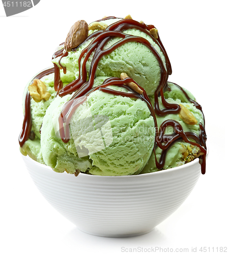 Image of bowl of ice cream