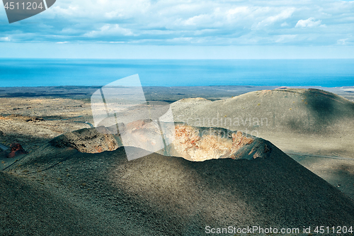 Image of Volcano of Lanzarote Island, Spain