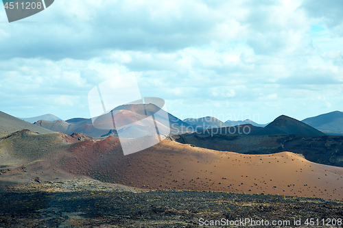 Image of Volcano of Lanzarote Island, Spain