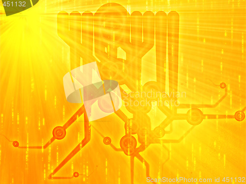 Image of Technical schematic diagram