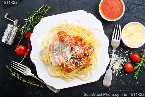 Image of  SaveDownload Previewspaghetti and meat balls