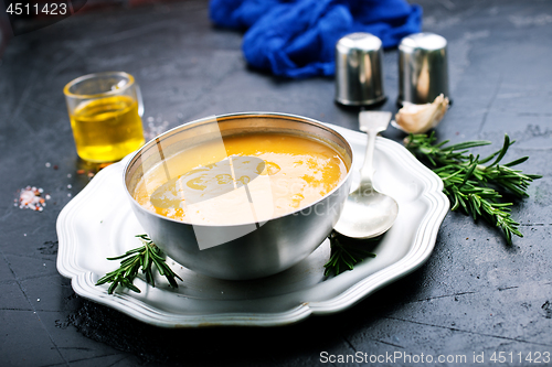 Image of pumpkin soup