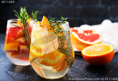 Image of Drink with citrus