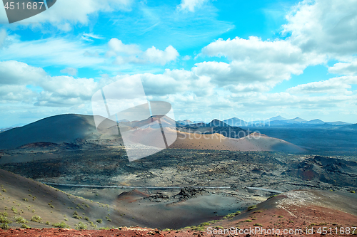 Image of Volcano of Lanzarote Island, Spain