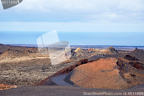 Image of Volcano of Lanzarote Island, Spain