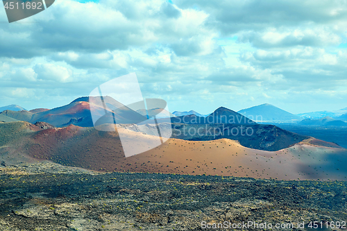 Image of Volcano of Lanzarote Island, Spain