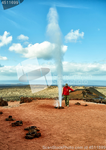 Image of Volcano of Lanzarote Island, Spain