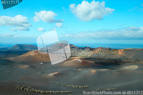 Image of Volcano of Lanzarote Island, Spain