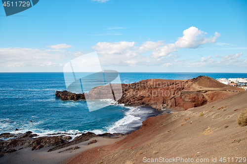 Image of Beautiful landscape of Lanzarote Island