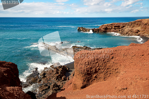 Image of Beautiful landscape of Lanzarote Island