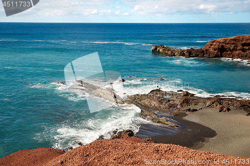 Image of Beautiful landscape of Lanzarote Island