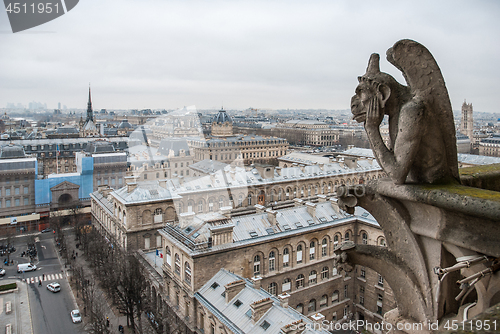 Image of Aerial View of Paris