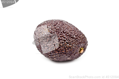 Image of Avocado isolated on white background with clipping path.