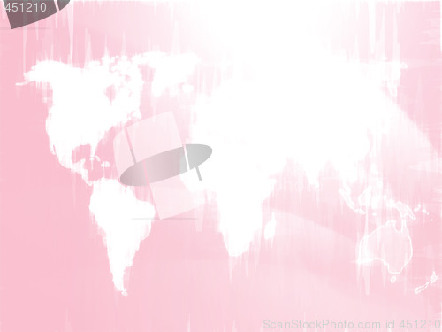 Image of Map of the world illustration