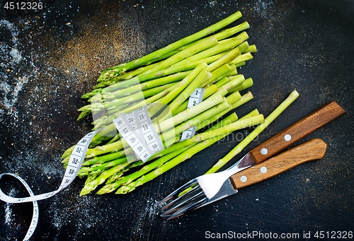 Image of green asparagus 