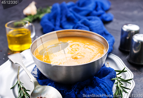 Image of pumpkin soup