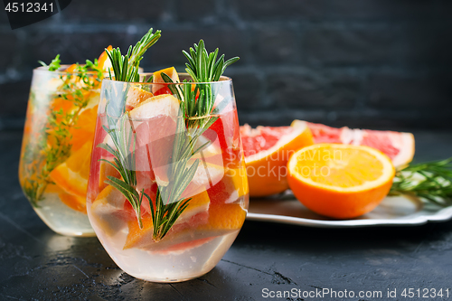 Image of Drink with citrus