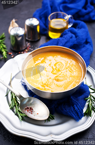 Image of pumpkin soup