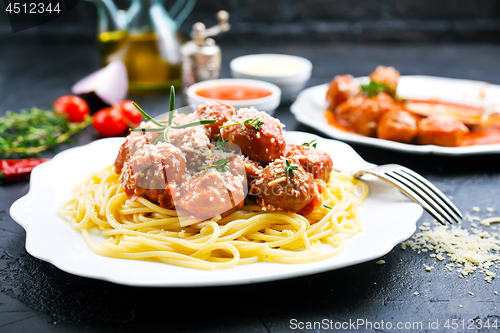 Image of  SaveDownload Previewspaghetti and meat balls