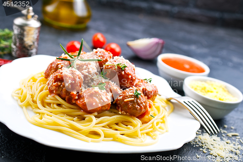 Image of  SaveDownload Previewspaghetti and meat balls