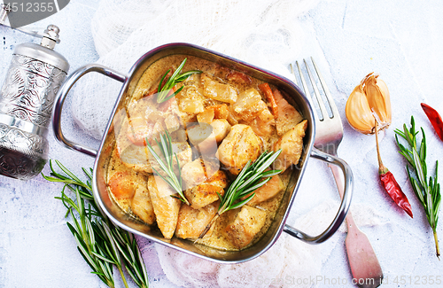 Image of chicken curry