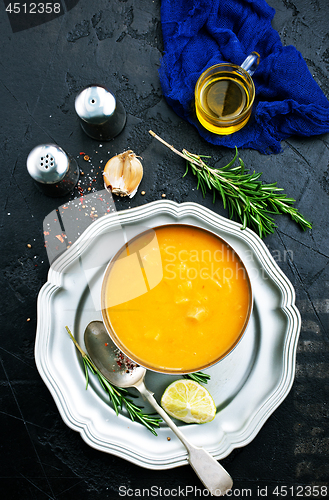 Image of pumpkin soup