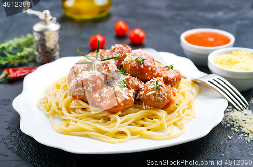 Image of  SaveDownload Previewspaghetti and meat balls