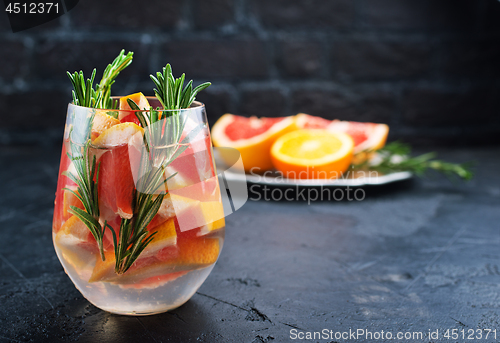 Image of Drink with citrus