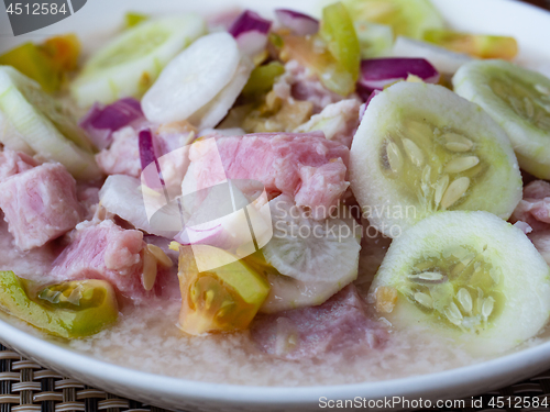 Image of Filipino food, kinilaw na tuna