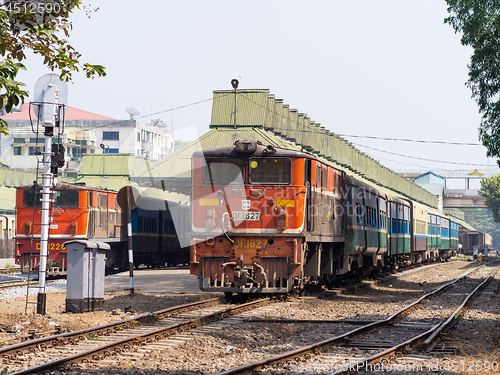 Image of Yangon Central Railway Station, Myanmar