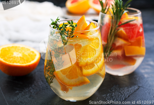 Image of Drink with citrus