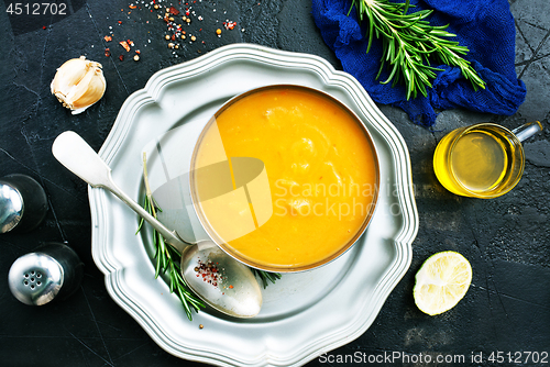 Image of pumpkin soup